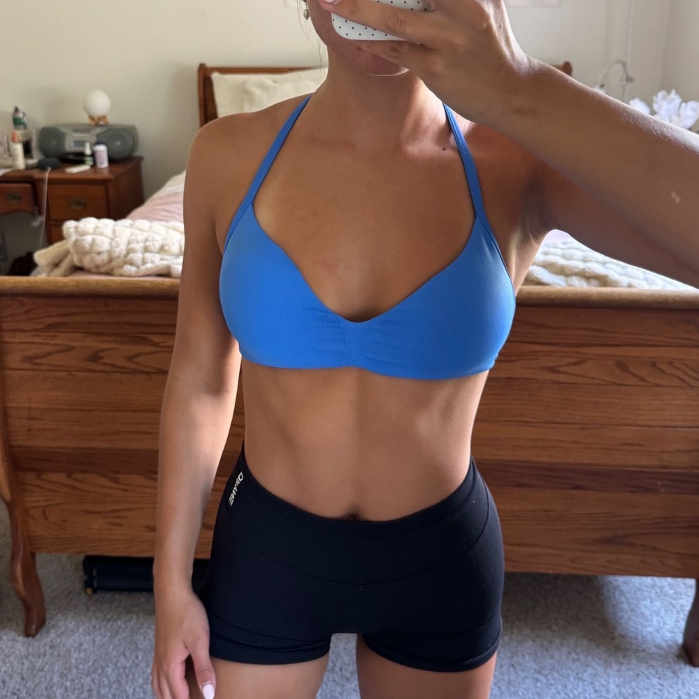 Dfyne‎ impact strappy bra electric blue small
